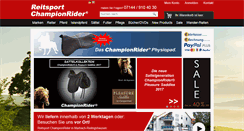 Desktop Screenshot of championrider.net